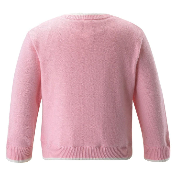 Crown Intarsia Cardigan - 6m - Cardigan