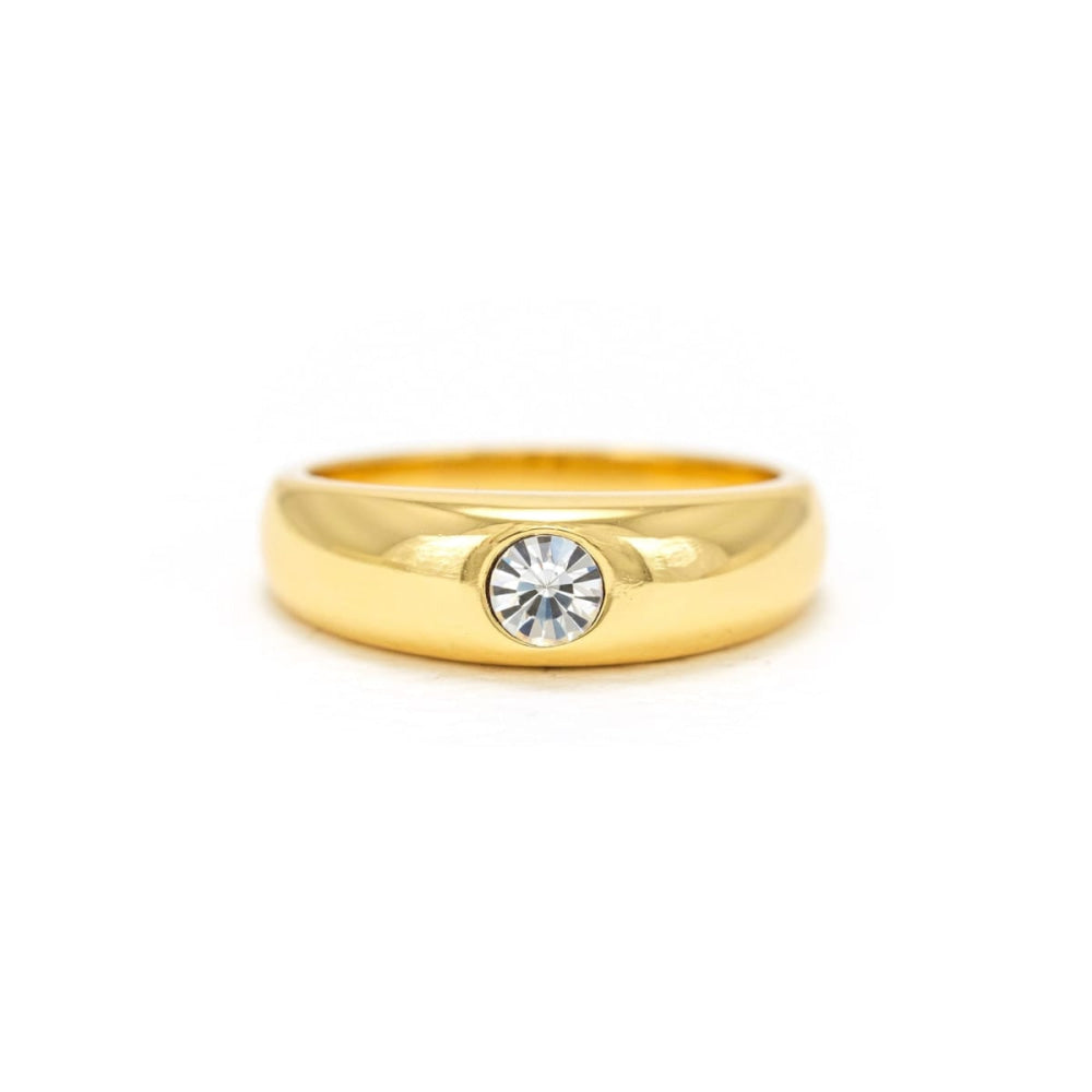 Crystal Dome Ring - Ring