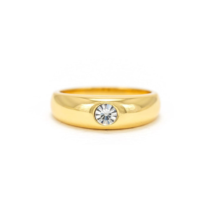 Crystal Dome Ring - Ring