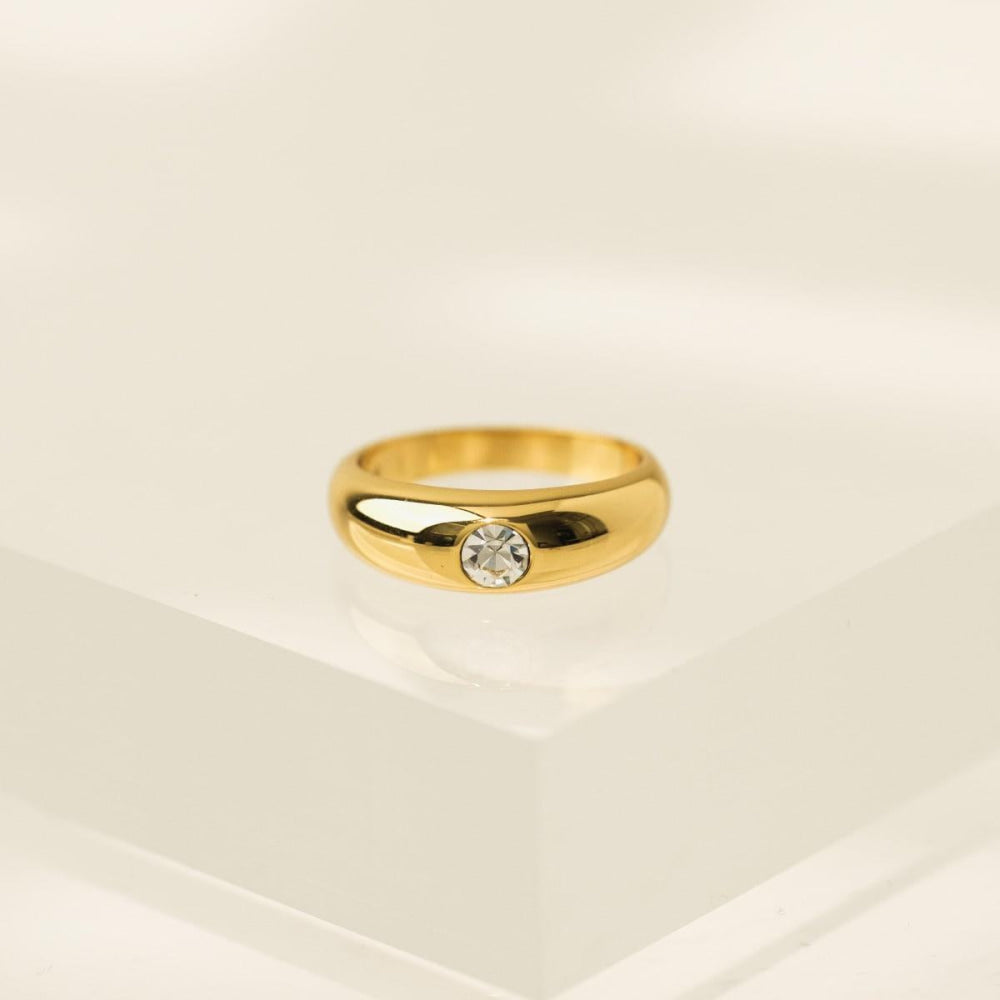 Crystal Dome Ring - Ring