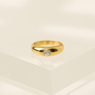 Crystal Dome Ring - Ring