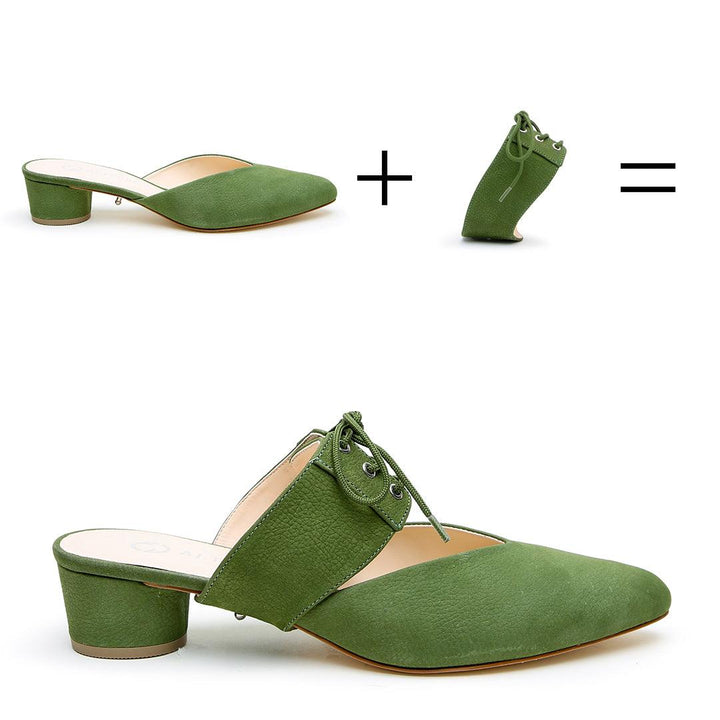 Moss Loafer + Tilda - Green