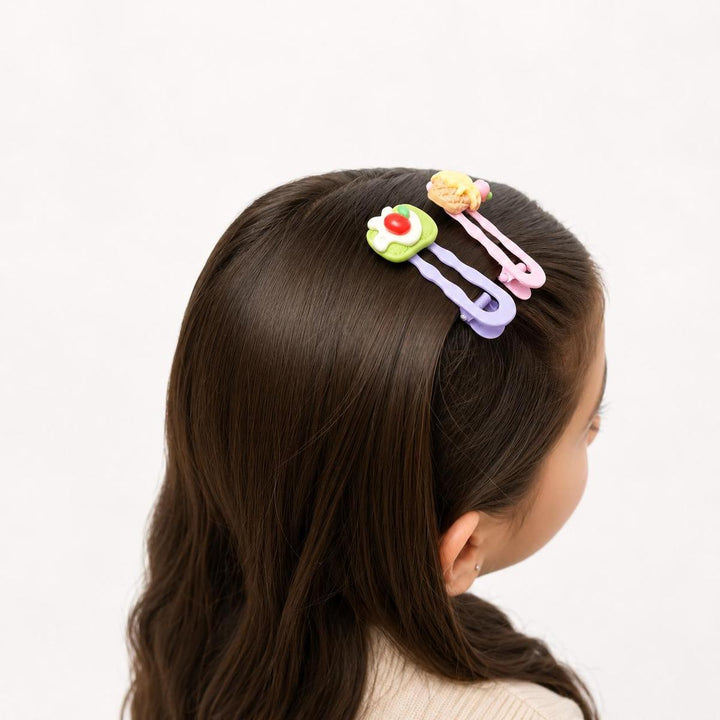 Sugar & Spice Hair Clips (Set of 2)