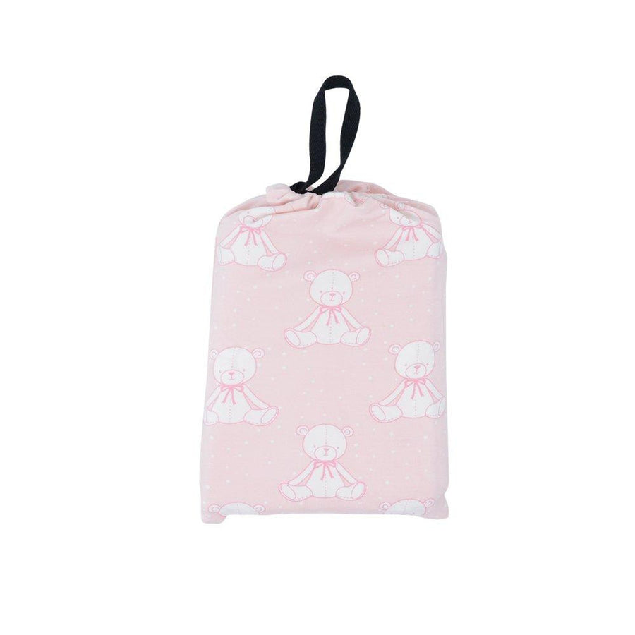 Cutie Cover - Pink Bears - OS - Car seat cover