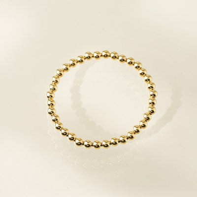 Gold-Filled Stretch Bracelet - Gold