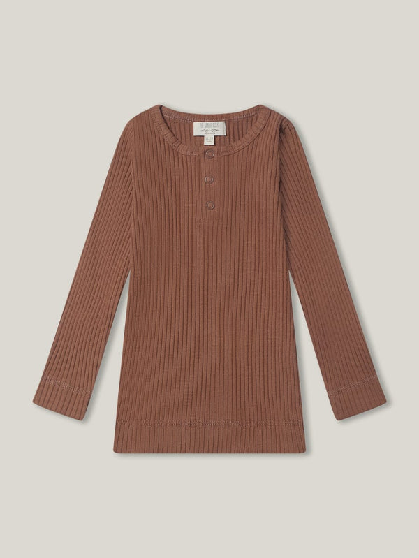 The Ribbed Top Baby - Cinnamon