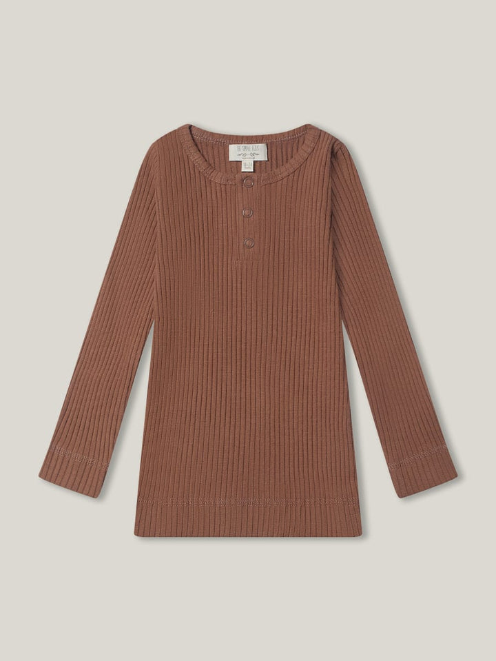 The Ribbed Top Baby - Cinnamon