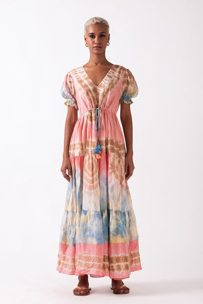 Seraphina Maxi Dress - Coral