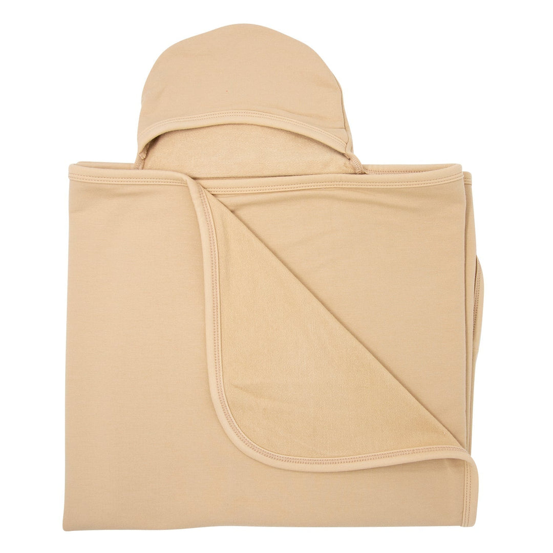 Hooded Baby Bath Towels - Straw
