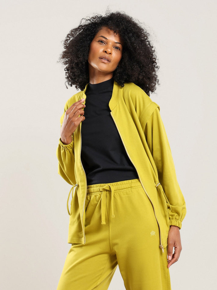 Siham Jacket - Avocado Oil