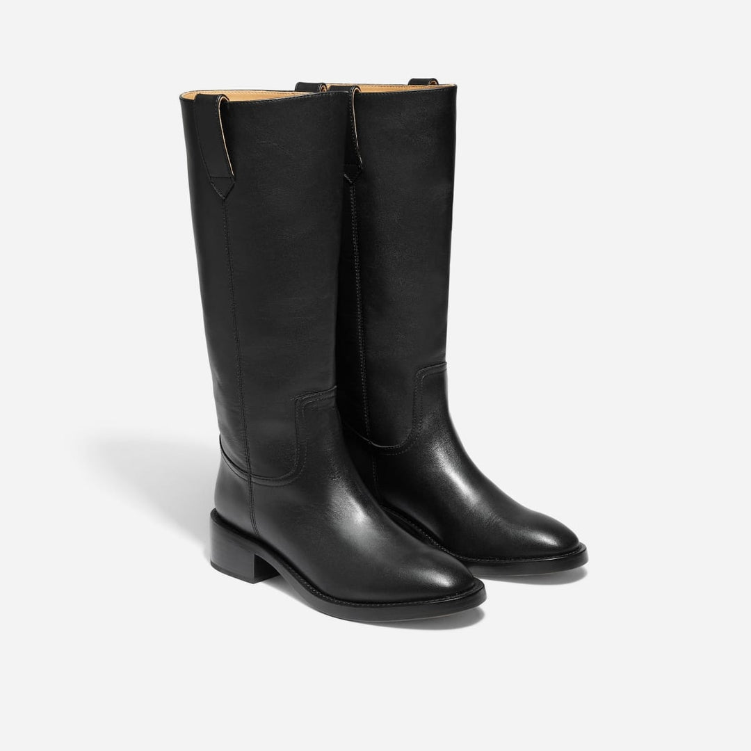 Vera Knee High Boot - Black - FINAL SALE