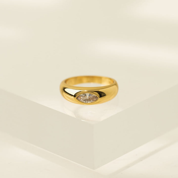 Marquise Dome Ring