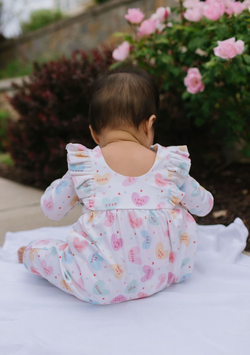 Mabel Romper - Candy Hearts