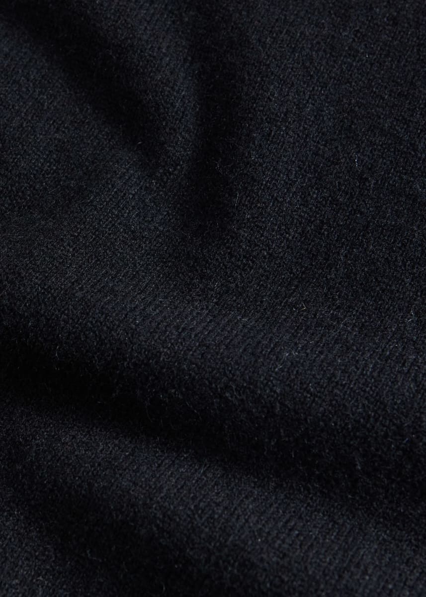 Cashmere Turtleneck Sweater - Black