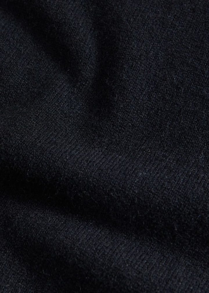 Cashmere Turtleneck Sweater - Black