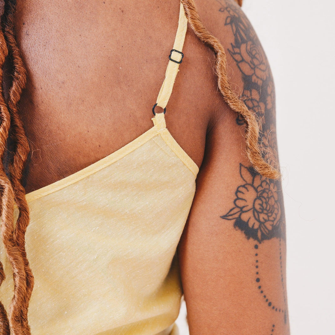 The Valencia Tank - Chartreuse