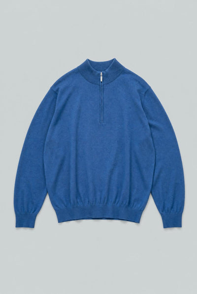 Classic Single Ply Cashmere Turtleneck - Navy