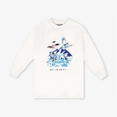 "Polar" printed sweatshirt