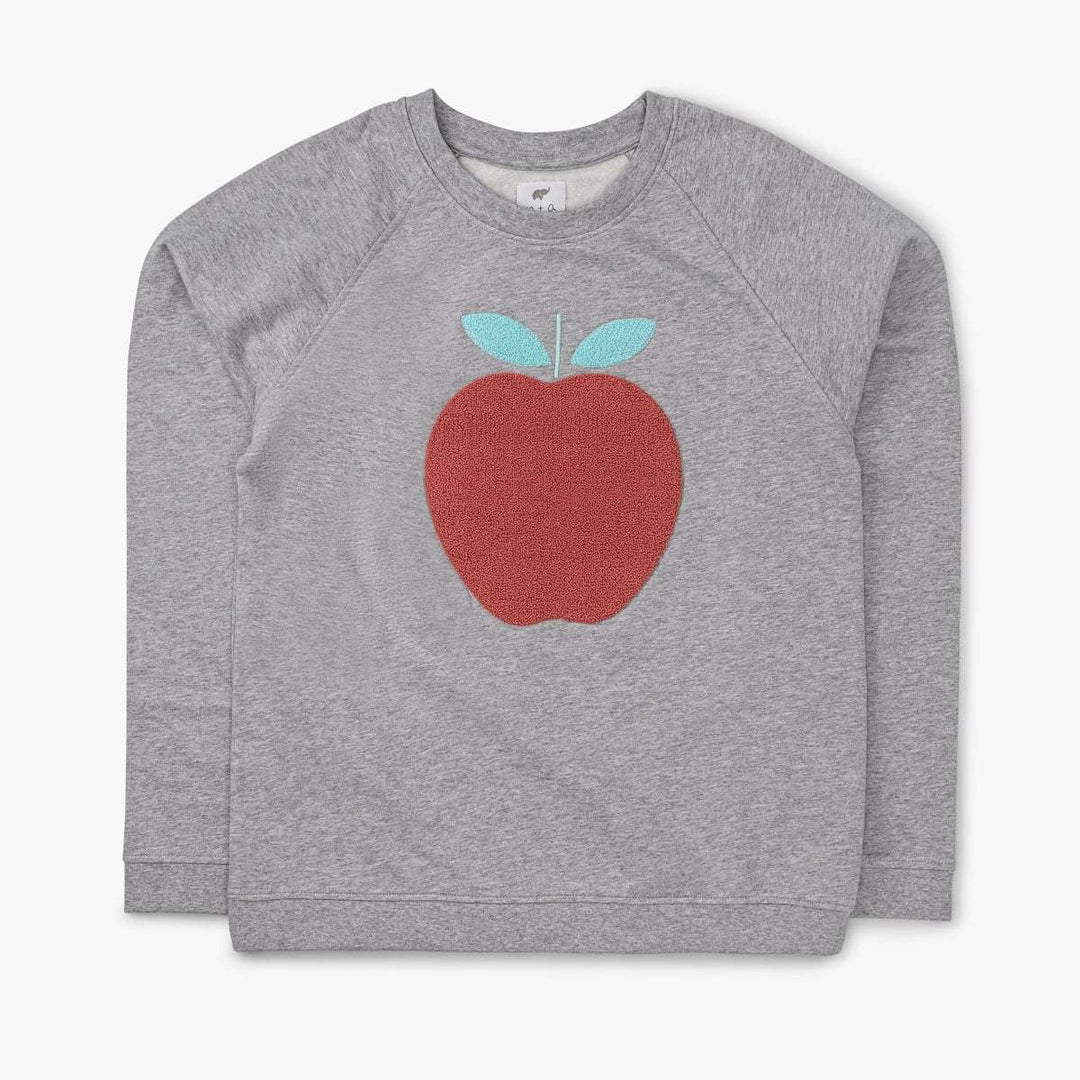 Adult Embroidered Crewneck Sweatshirt - Apple Picking