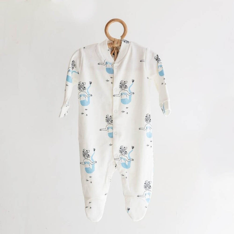 Baby Sleepsuit - Mermaids Sleep + Lounge SLEEPY DOE 