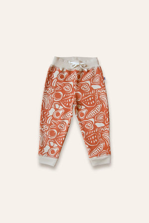 Organic Pima Cotton Kids Sweatpants - Harvest