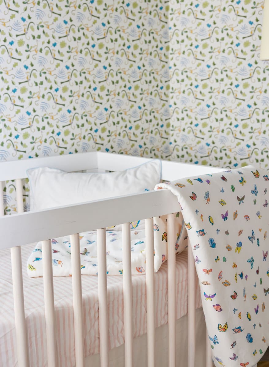 Crib Quilt - Madame Butterfly