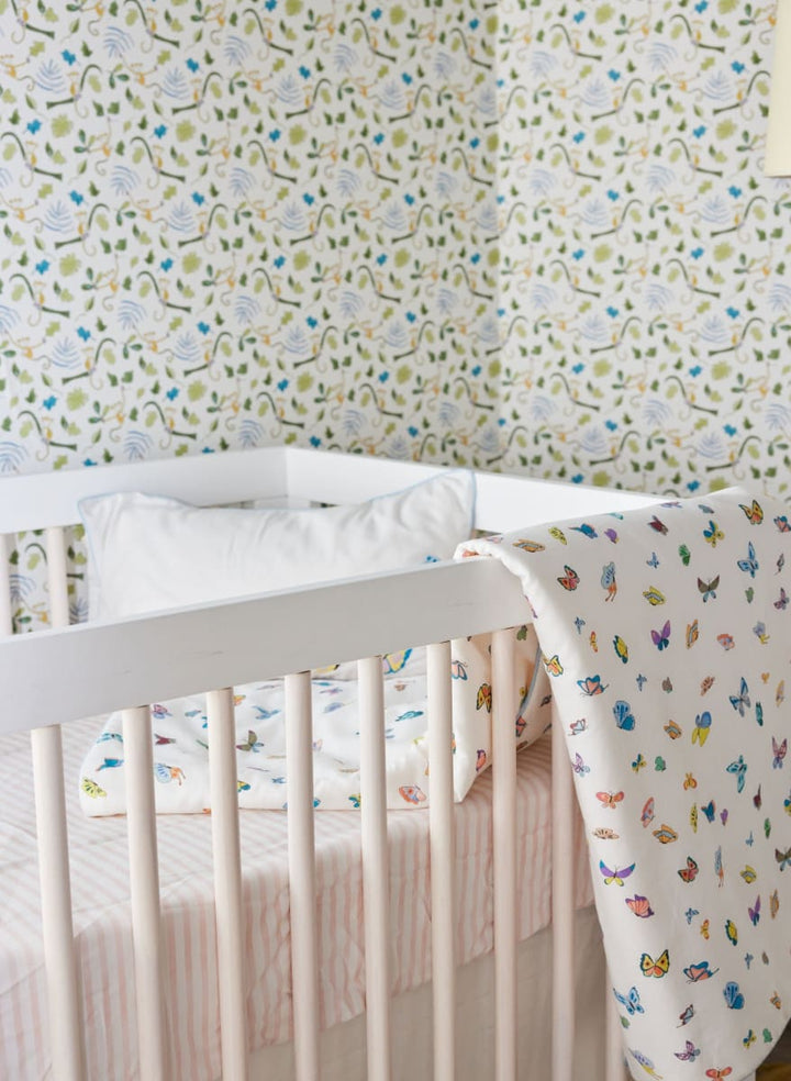 Crib Quilt - Madame Butterfly