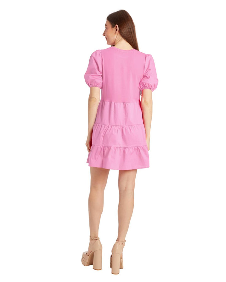 Carlie Dress - Pink Peony