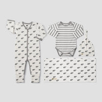 Layette Gift Set - Grey Elephant