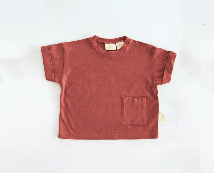Organic Cotton Tee - Blush