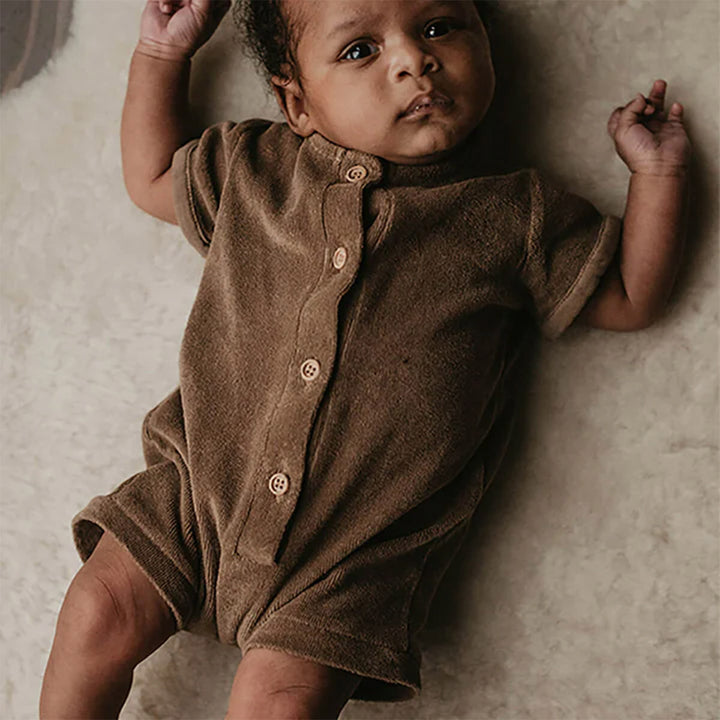 The Daily Playsuit - Walnut