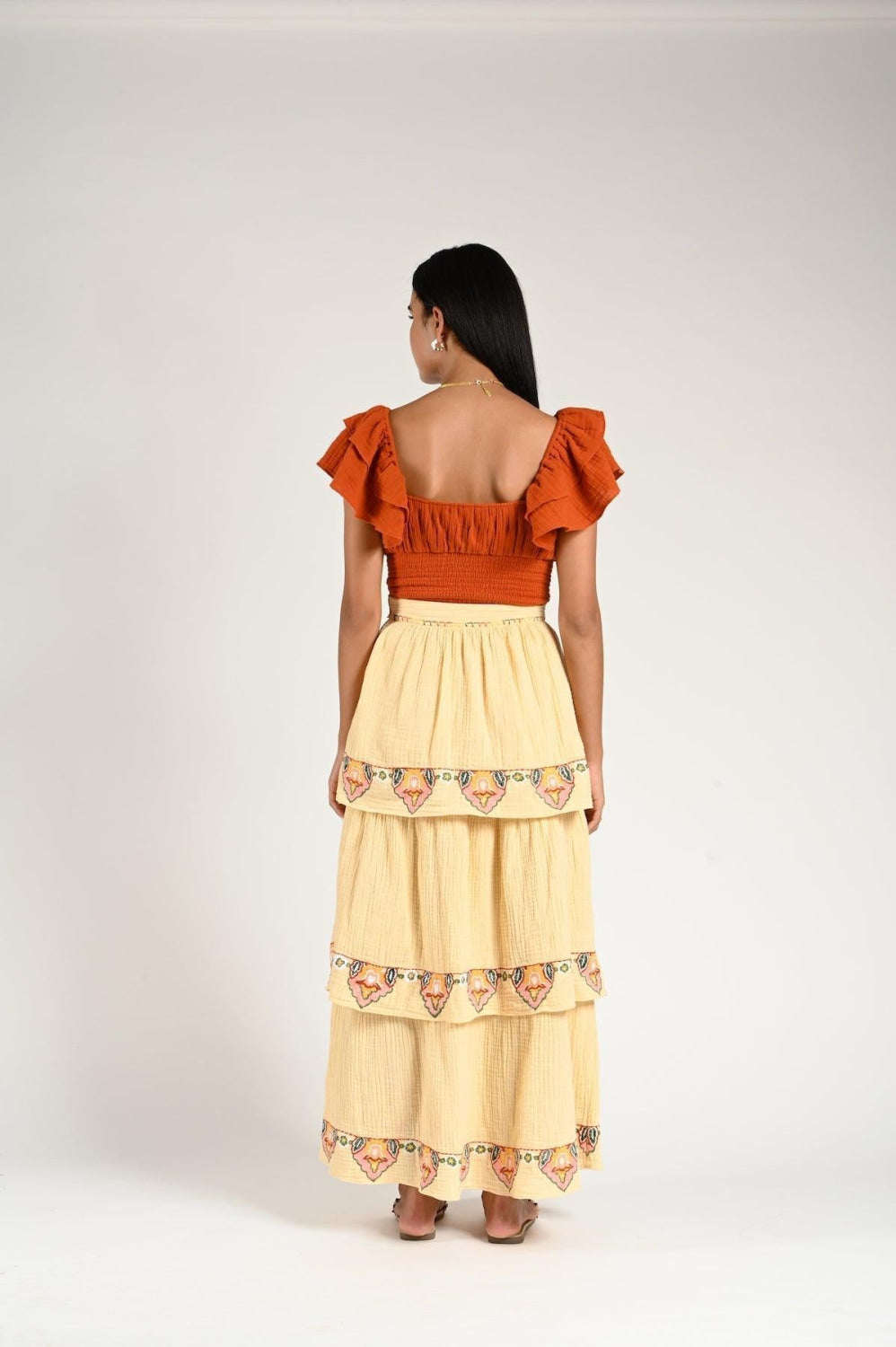Daisy Blouse - Terracotta - Blouse