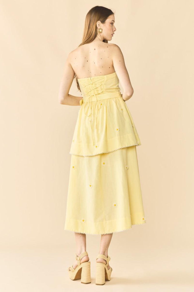 Daisy Dress - Soft Butter Yellow - FINAL SALE - Dresses