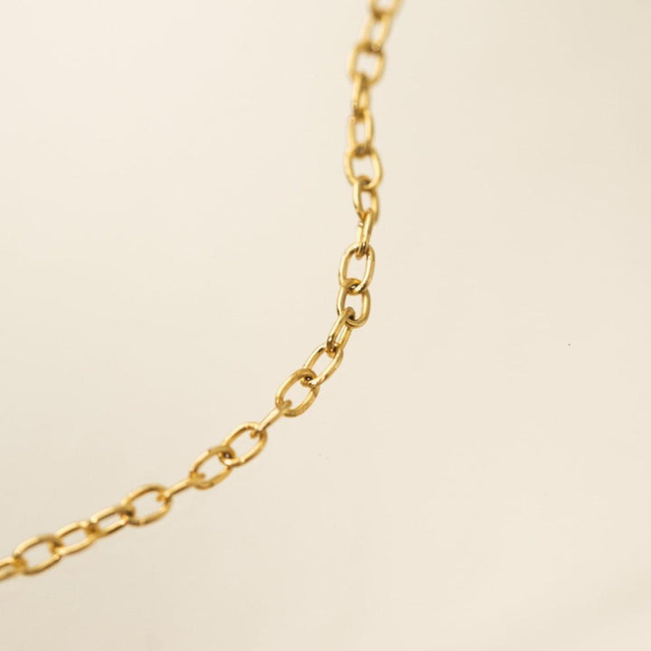 Daisy Fluted Necklace - One Size - Necklace