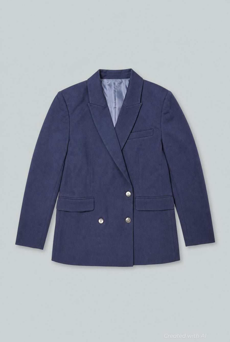 Danielle Double Breasted Blazer - Navy - Blazer