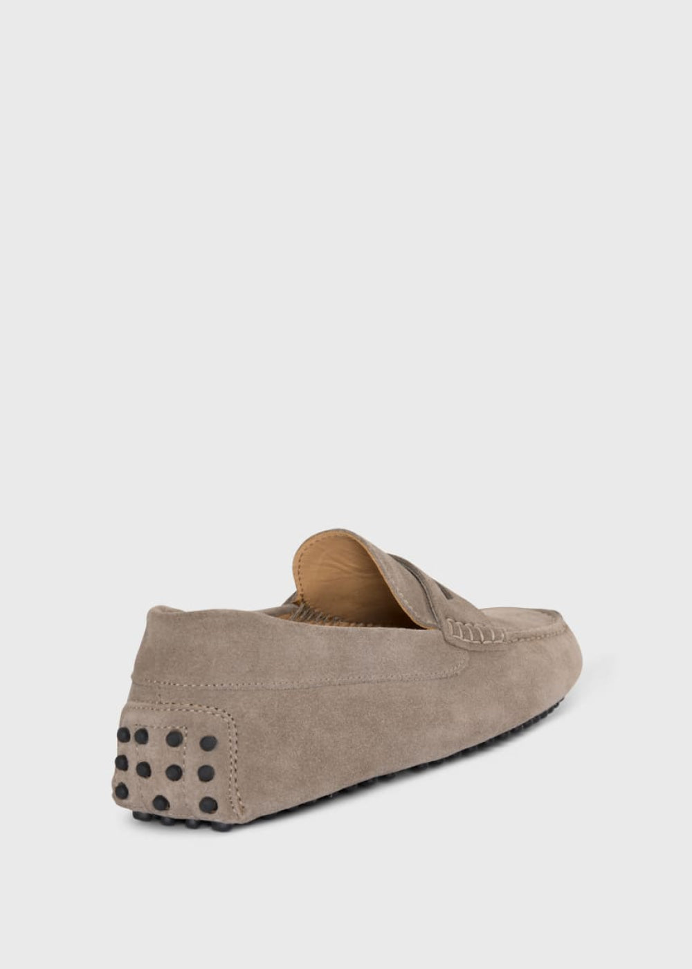 Dario Suede Driving Loafer - Cream/Beige - Loafers