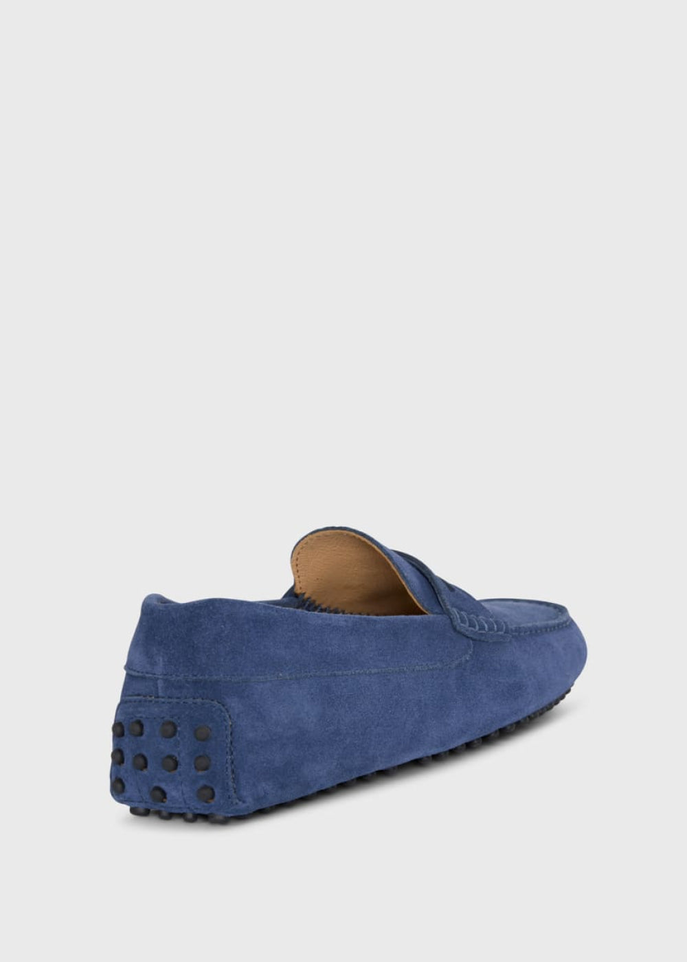 Dario Suede Driving Loafer - Sky Blue/Blue - Loafers