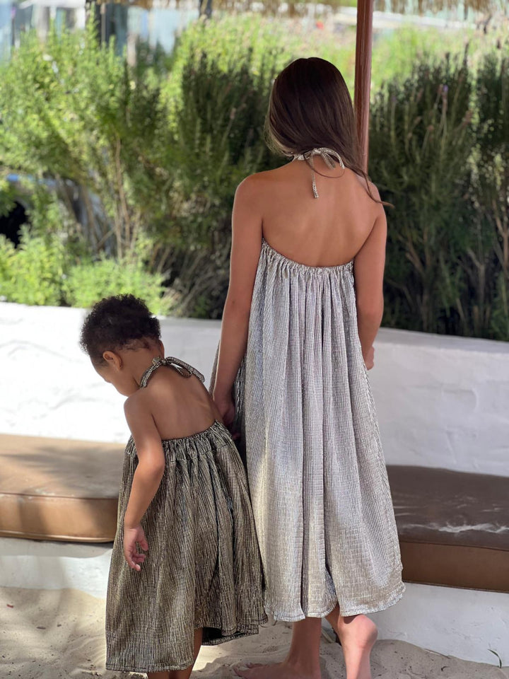 Dark Gold Shimmer - Gold - Dresses