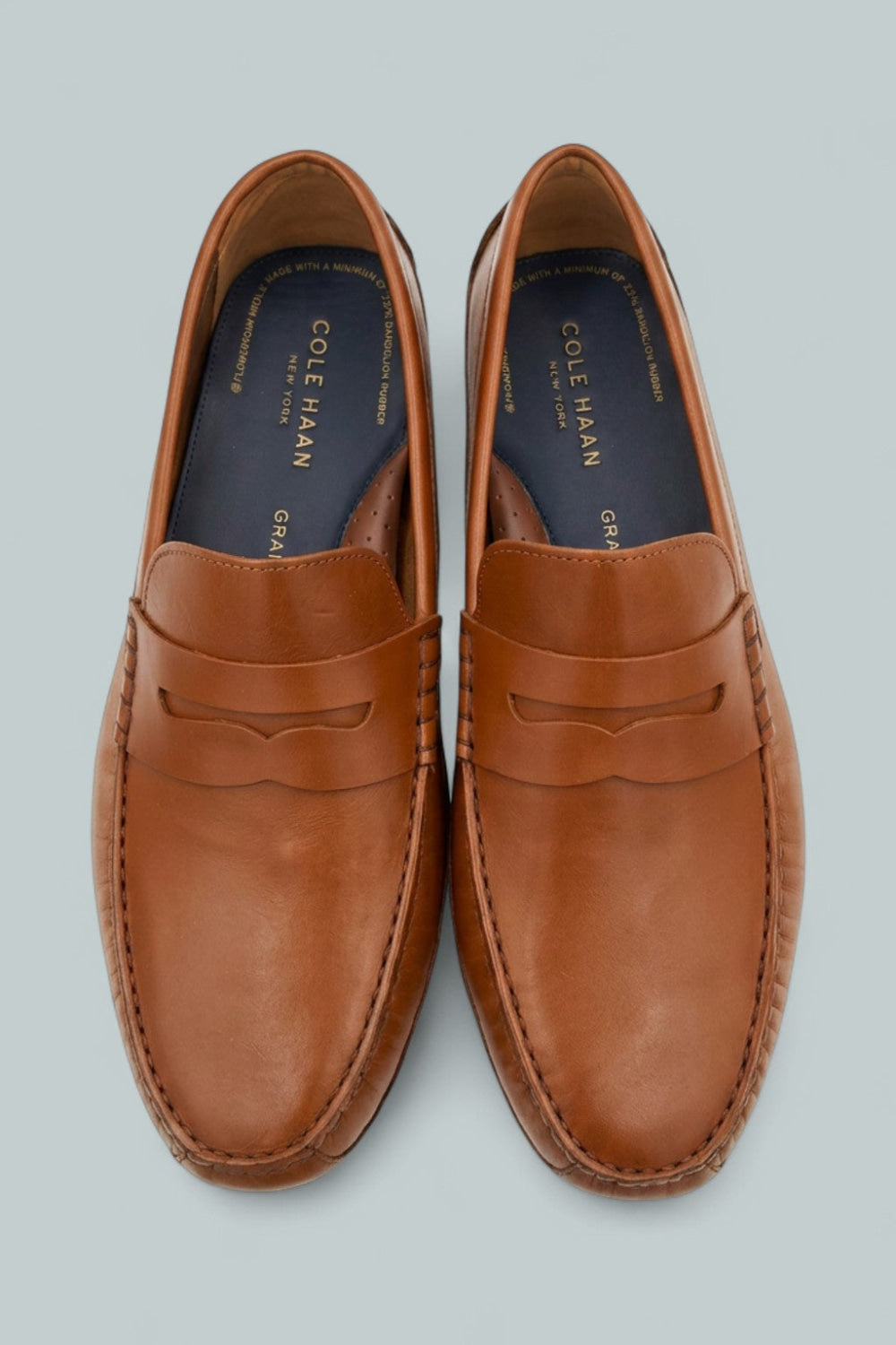 Davies Grand Slip On Driving Loafers - Brtsh Tan - 11 - Loafers
