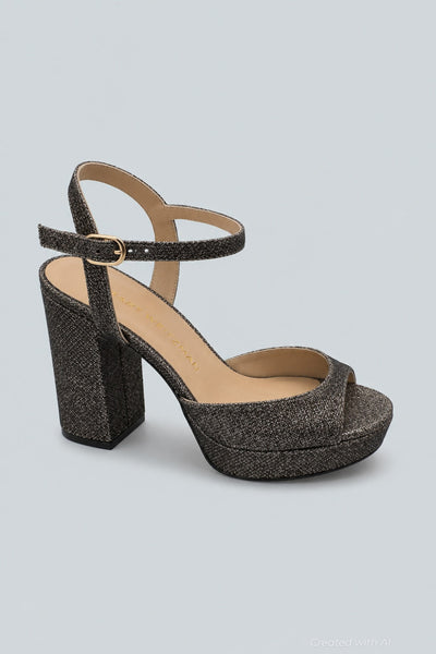 Dayna II Platform Sandals - New Pyrite - 8.5 - Sandals