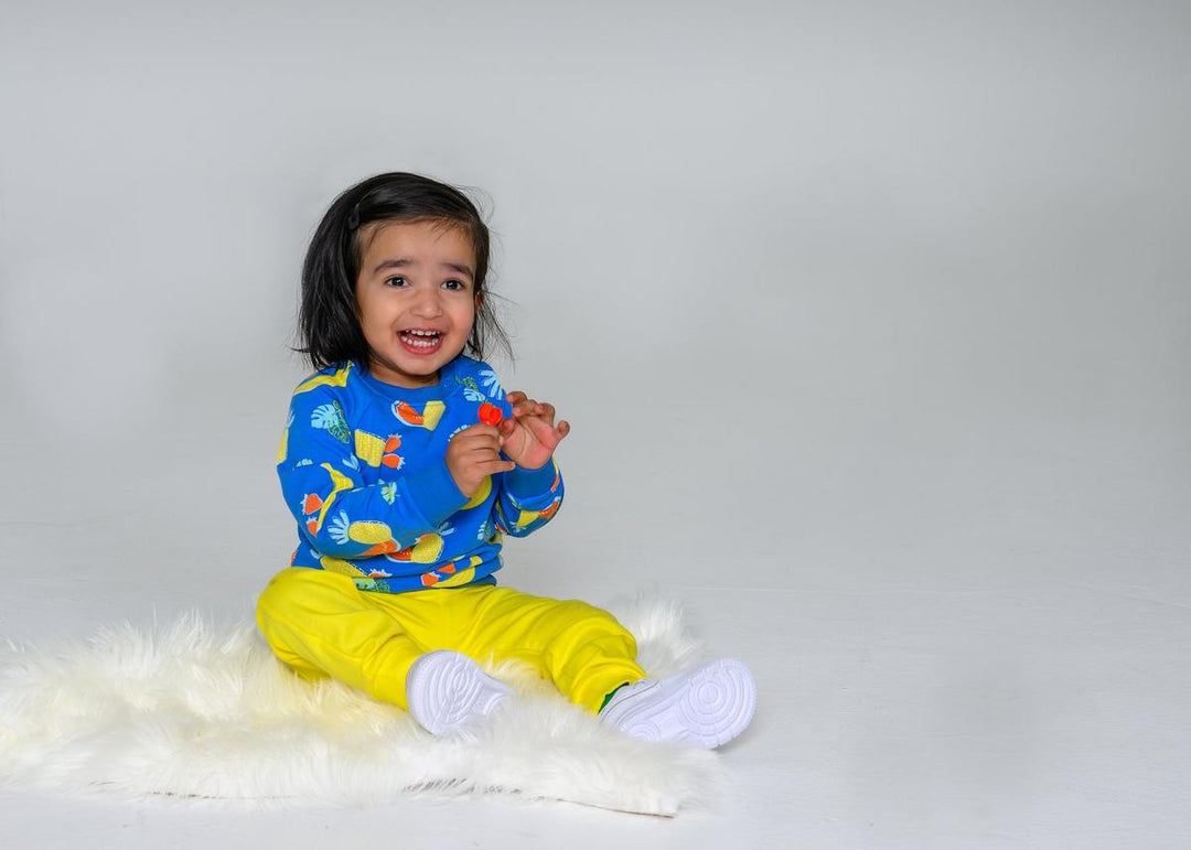 Fruits Party Sweatshirt - Blue