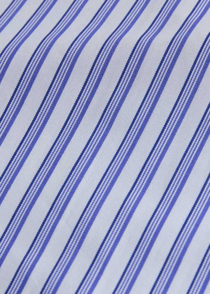 Deco Stripe Dress Shirt - Blue - Dress Shirt