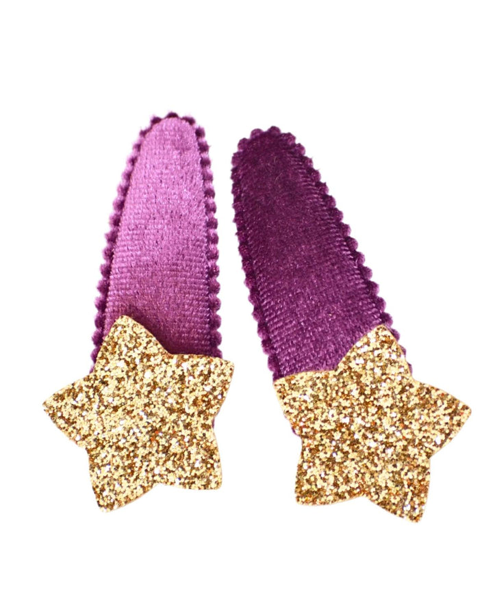 Shining Star Hair Clips (Set of 2)