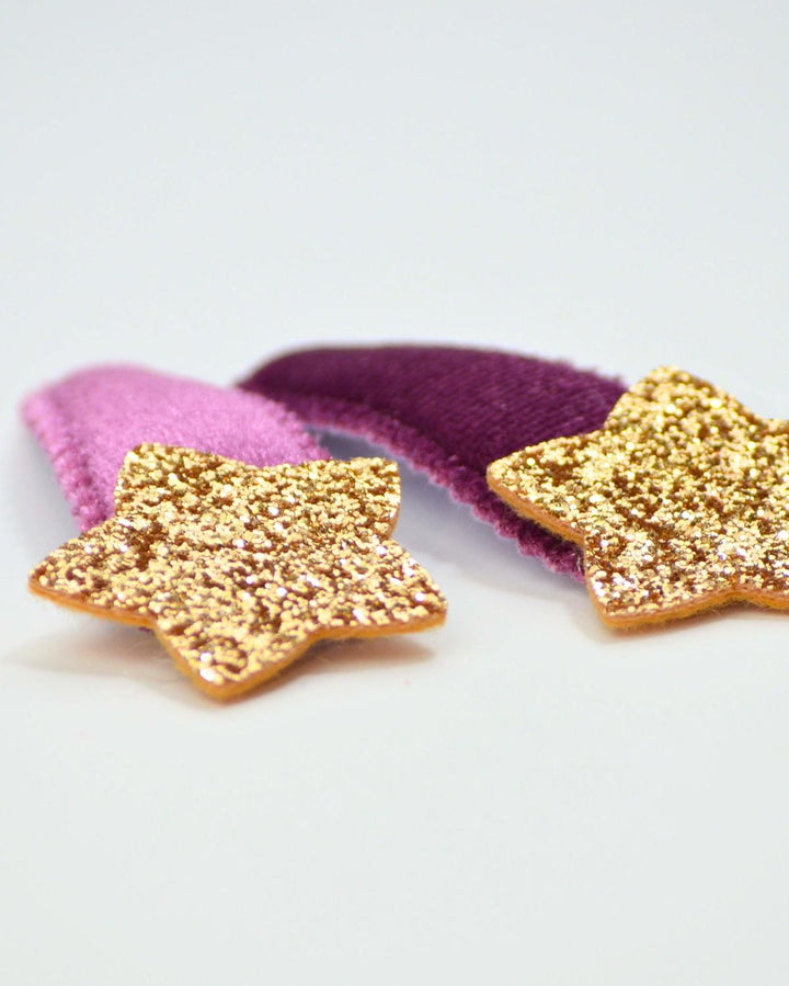 Shining Star Hair Clips (Set of 2)