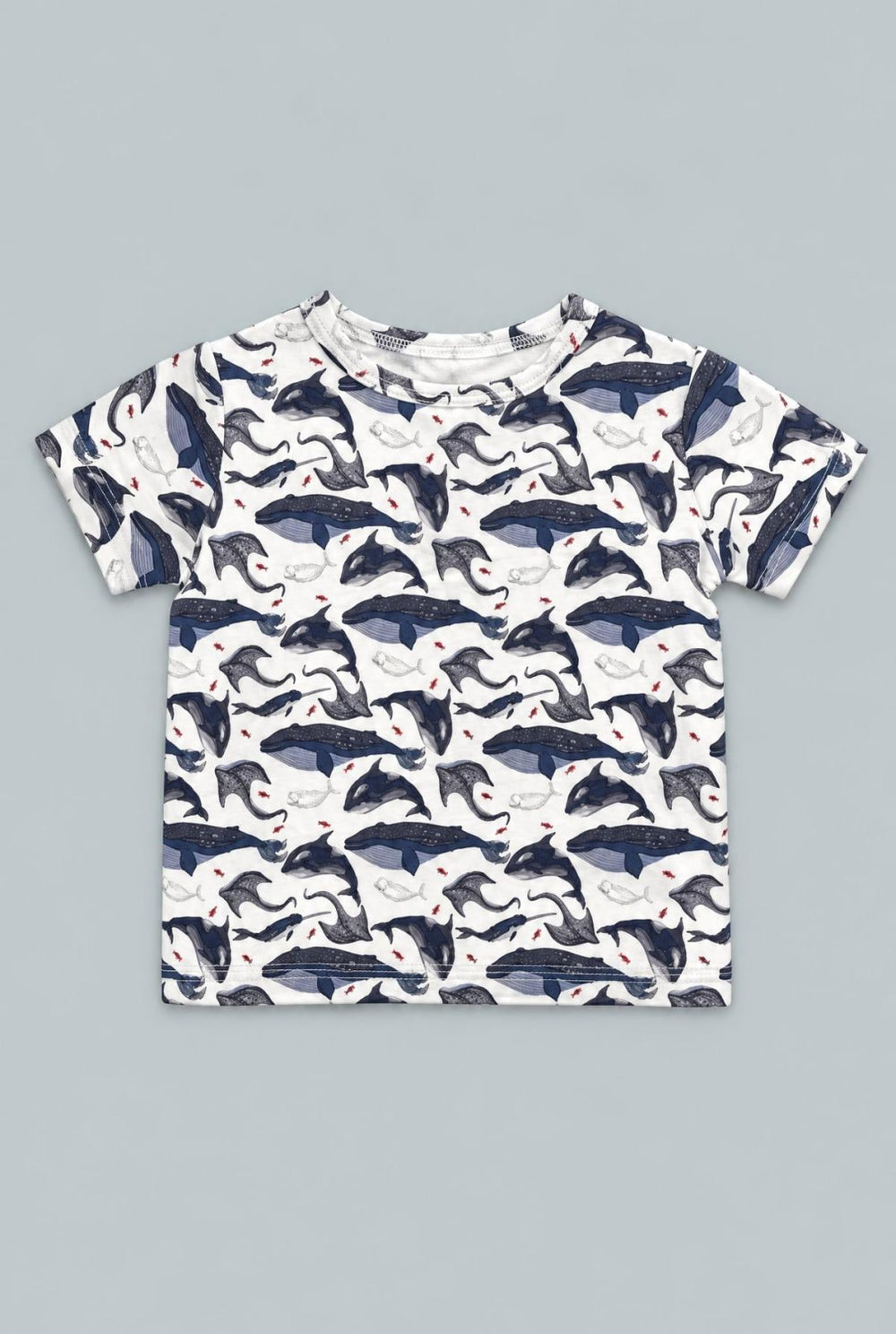 Deep Sea Creatures Whale Big Kid Pajama S/S - A Whale Of A Tale - Pajamas