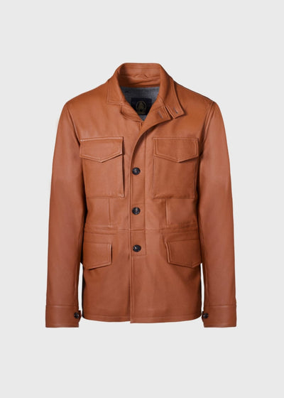 Deerskin Field Jacket - Tan - S (38) - Jacket