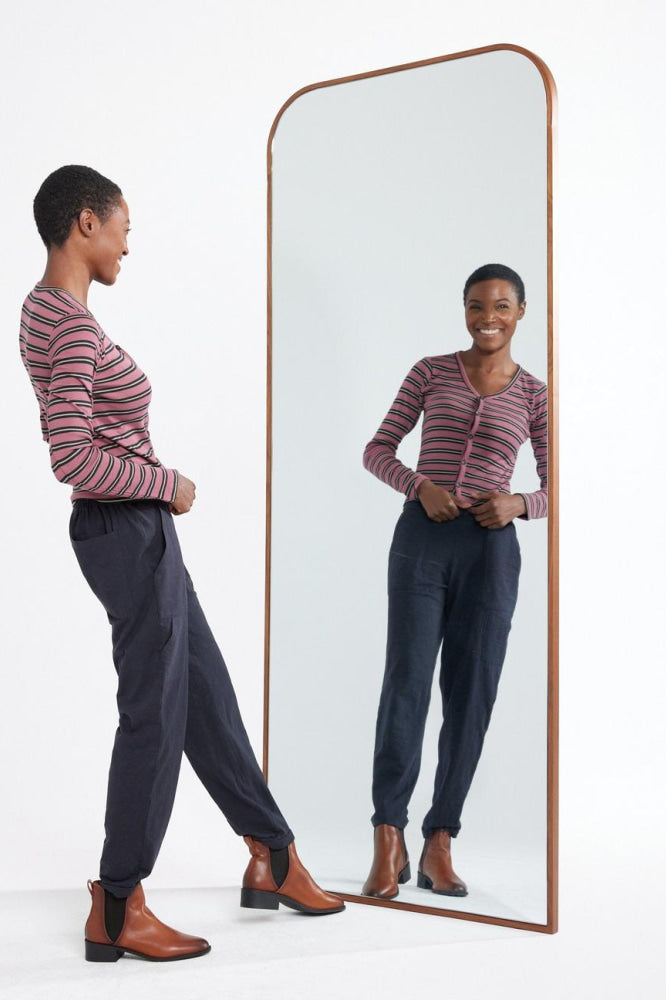 Delaney Top - Dark Mauve - Shirt