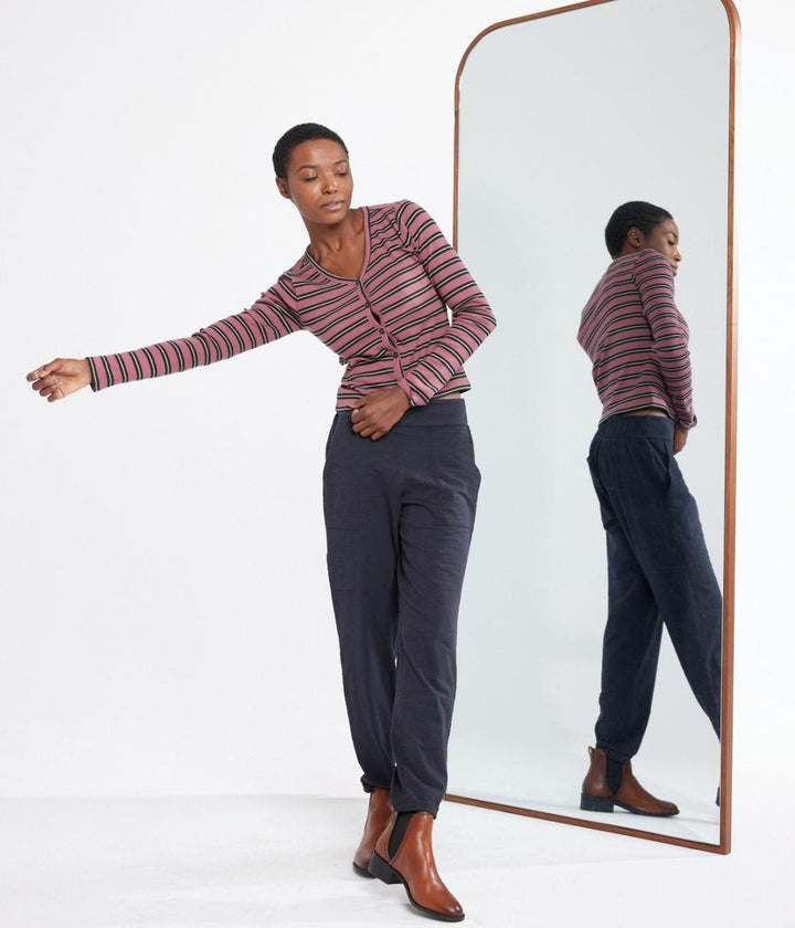 Delaney Top - Dark Mauve - Shirt