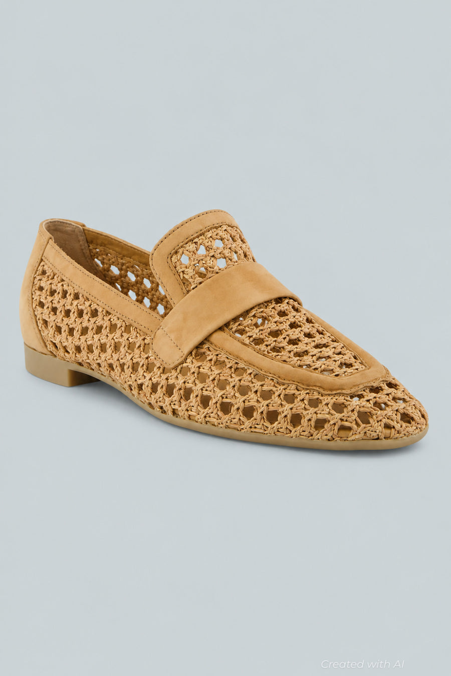 Delta Loafers Womens Shoes - Sisal Nubuk - Loafers