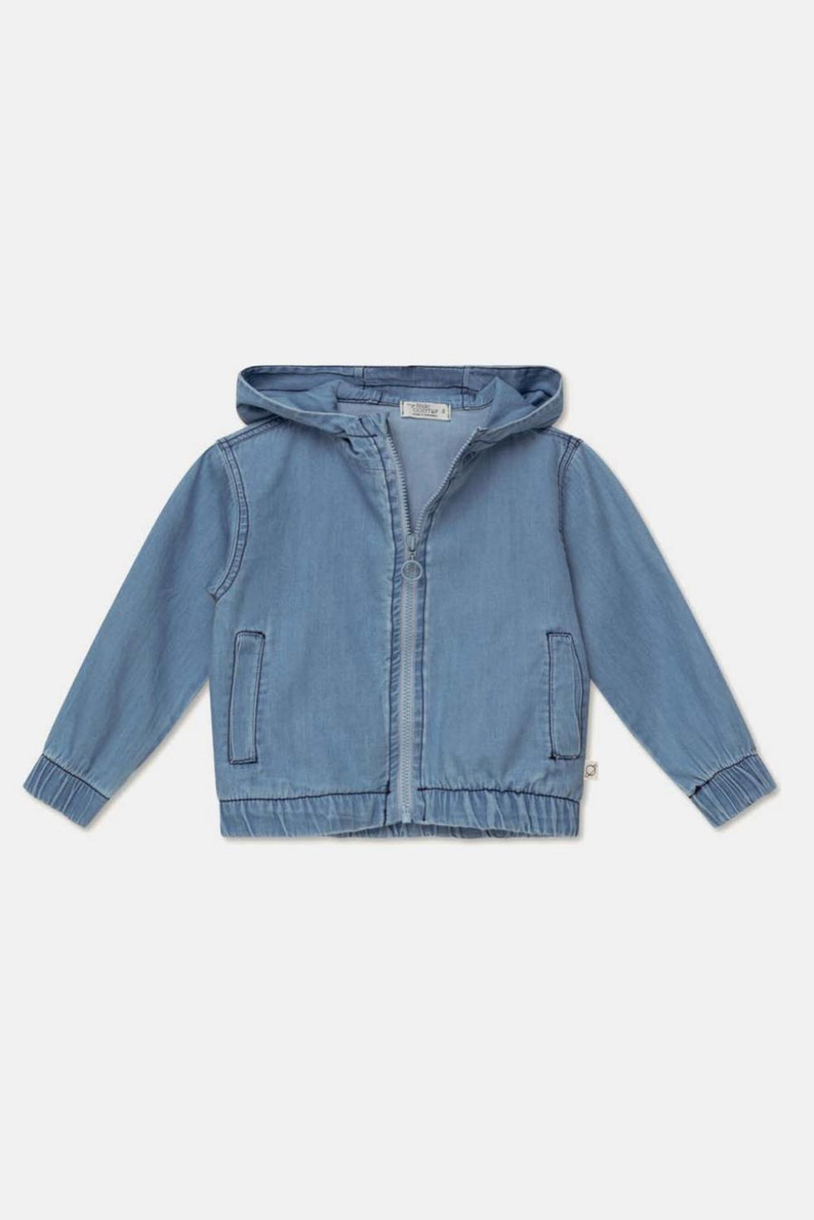 Denim baby hooded jacket - Denim - 6M - Jacket